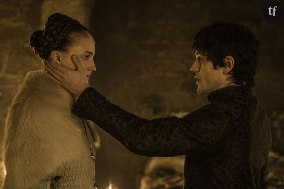 Sansa Stark et Ramsay Bolton dans Game of Thrones saison 5.