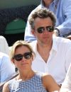 Anne-Sophie Lapix et Arthur Sadoun à Roland-Garros l'an dernier