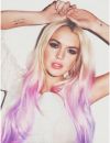 Le pastel hair est tellement tendance que les fans en rajoutent sur les photos de leurs idoles : mais qu'attend Lindsay pour oser ce superbe tie and dye ?