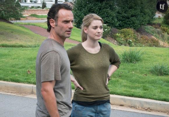 Rick et Jessie dans The Walking Dead