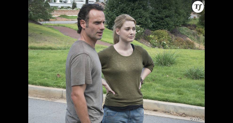 Rick et Jessie dans The Walking Dead