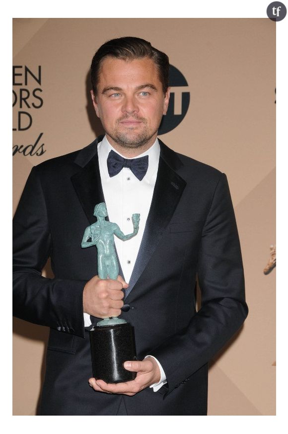 Leonardo di Caprio aux "Annual Screen Actors Guild Awards" le 30 janvier 2016
