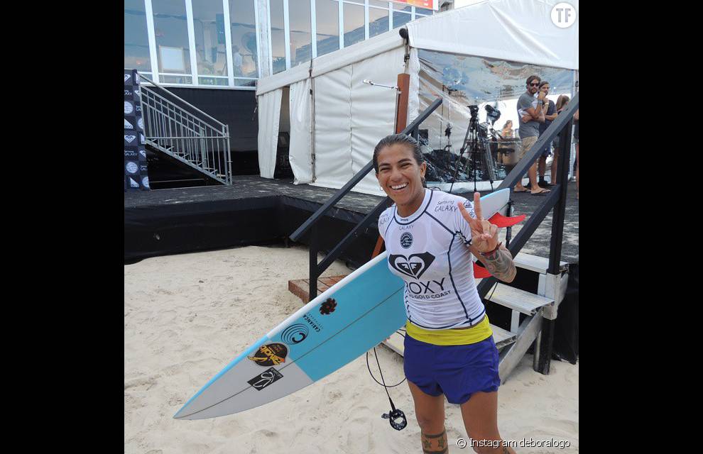 La surfeuse Silvana Lima