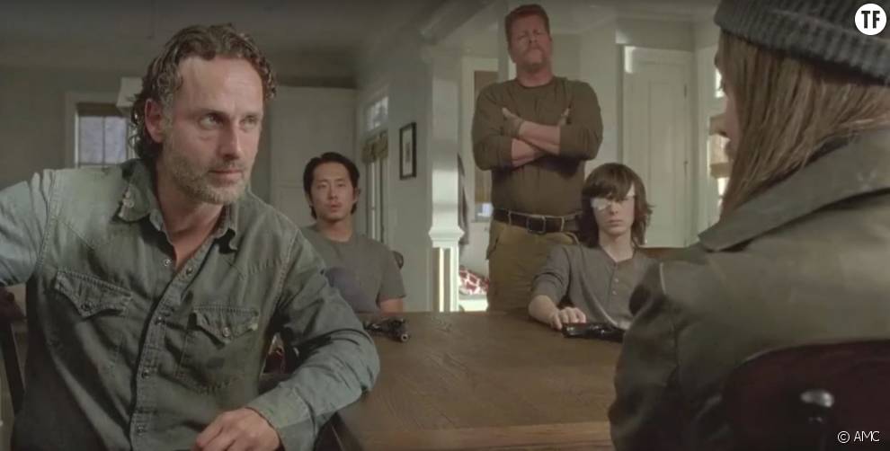 Rick dans l&#039;épisode 11 de la saison 6 de The Walking Dead