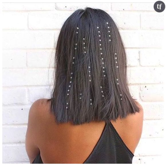 Des pierres précieuses pour une coiffure trendy!