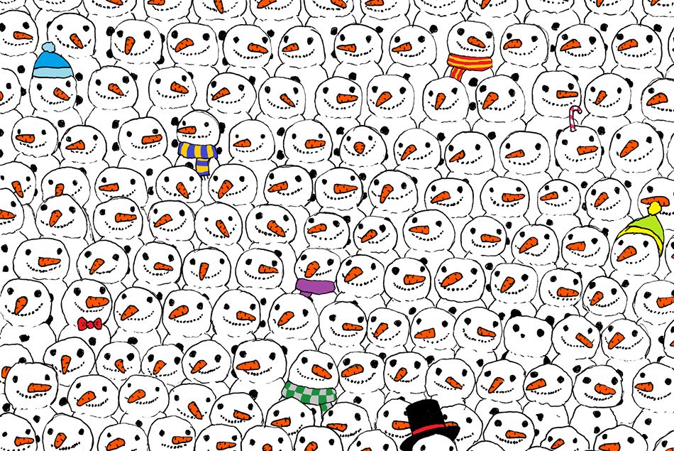 Le casse-tête de Dudolf : arriverez-vous à trouver le panda ?