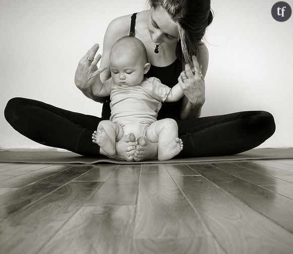 Pratiquer le yoga avec son bébé