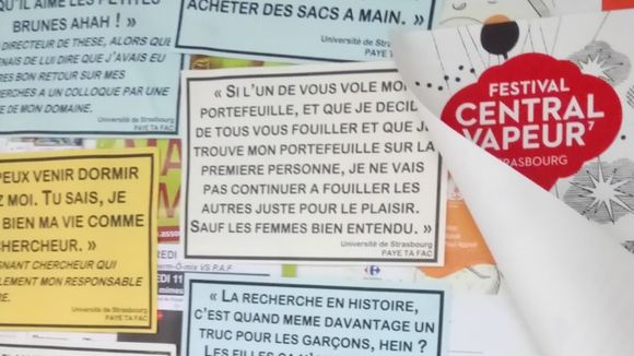 L'université de Strasbourg placarde les messages sexistes de ses professeurs