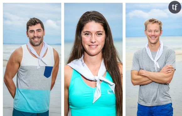 Vincent, Claire et Sébastien, les nouveaux candidats de Koh-Lanta