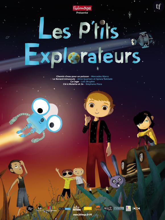 Affiche "Les P'tits Explorateurs"