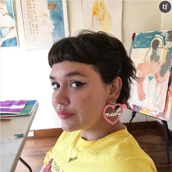 Les boucles d'oreilles de l'instagrammeuse Frances Cannon