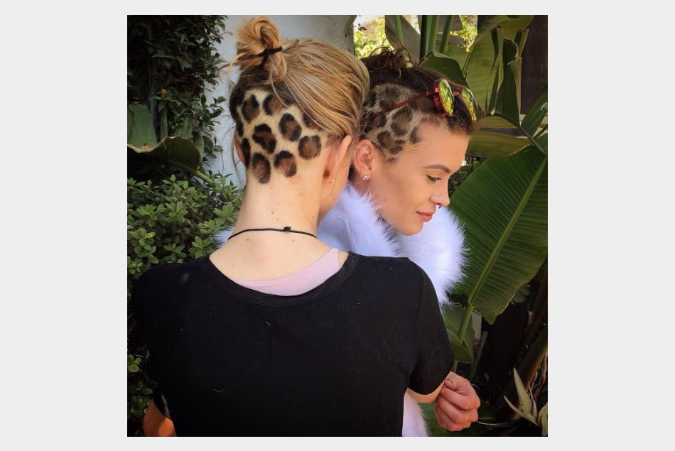 Les cheveux léopard, la tendance qui grimpe sur Instagram