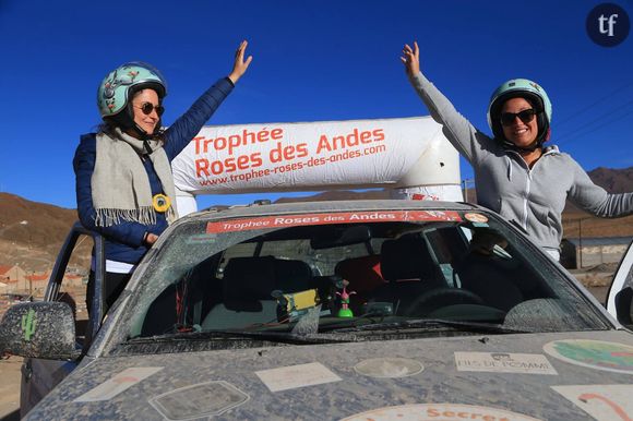 Marie et Julie, participantes du trophée Roses des Andes 2017