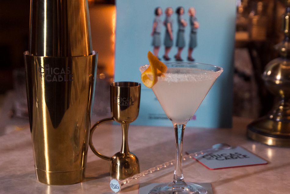 Le cocktail White Lady fait au Dry Bar de Madrid
