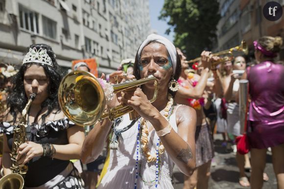 La fanfare des Mulheres Rodadas en 2016