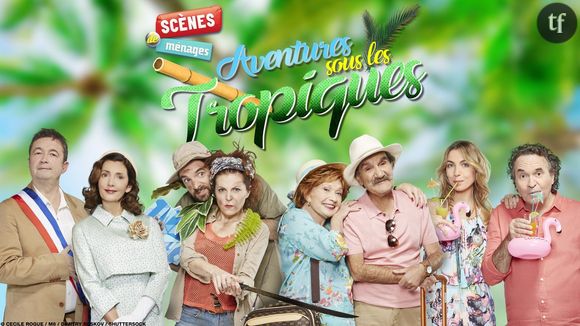 Retrouvez Huguette et Raymond dans "Scènes de Ménages sous les tropiques"