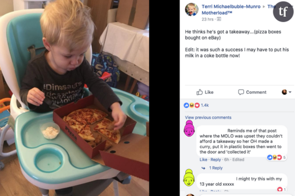 Cette maman a trouvé l'astuce imparable pour faire manger son fils