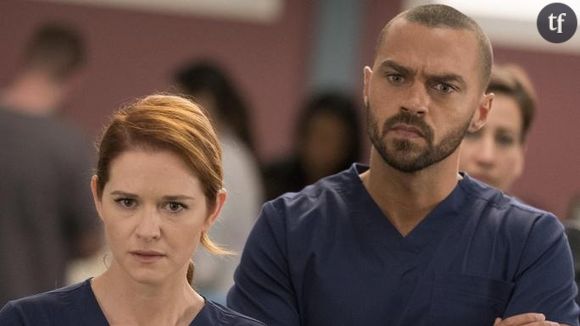 April et Jackson dans la saison 14 de "Grey's Anatomy"