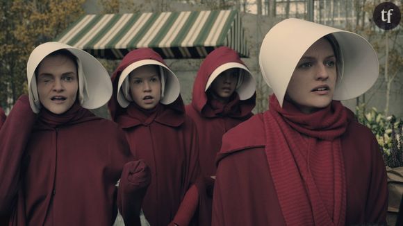 Les servantes écarlates dans The Handmaid'ds Tale