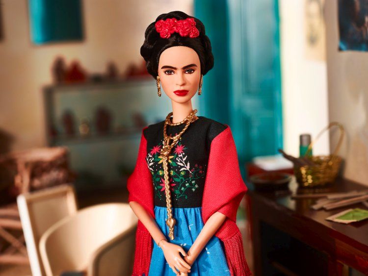 Mattel frida kahlo barbie hotsell