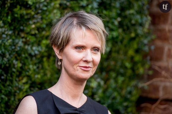 Cynthia Nixon est candidate au poste de gouverneure de New York.