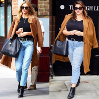 Cette blogueuse recrée les looks des people version grande taille