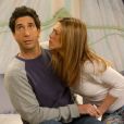 Ross et Rachel dans Friends