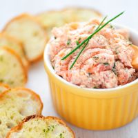 La recette de la tartinade au saumon fumé