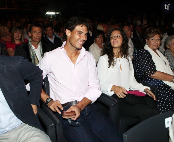 Rafael Nadal et sa compagne Xisca Perello en juin 2013