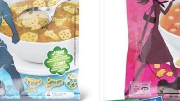 Des supermarchés suisses font un tollé avec des soupes filles-garçons