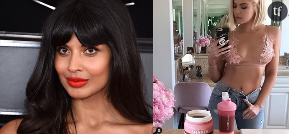 Jameela Jamil est Klhoé Kardashian