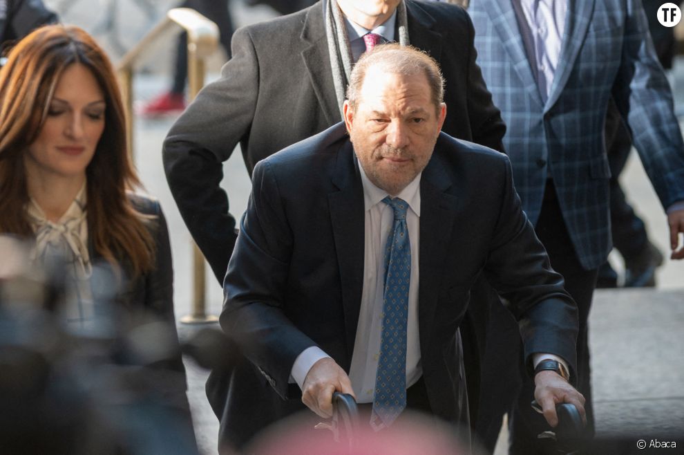 Harvey Weinstein le 24 février 2020 lors de son procès à New York