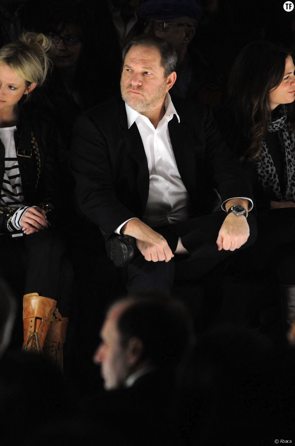  Harvey Weinstein à la Fashion Week en 2010 