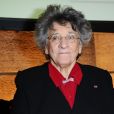  La militante féministe Antoinette Fouque le 22 novembre 2013 