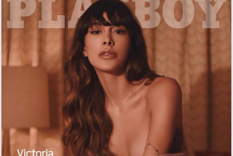 Victoria Volkova en Une du Playboy mexicain.