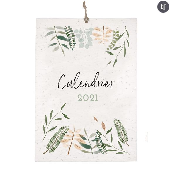 Calendrier 2021 à planter Growing Paper