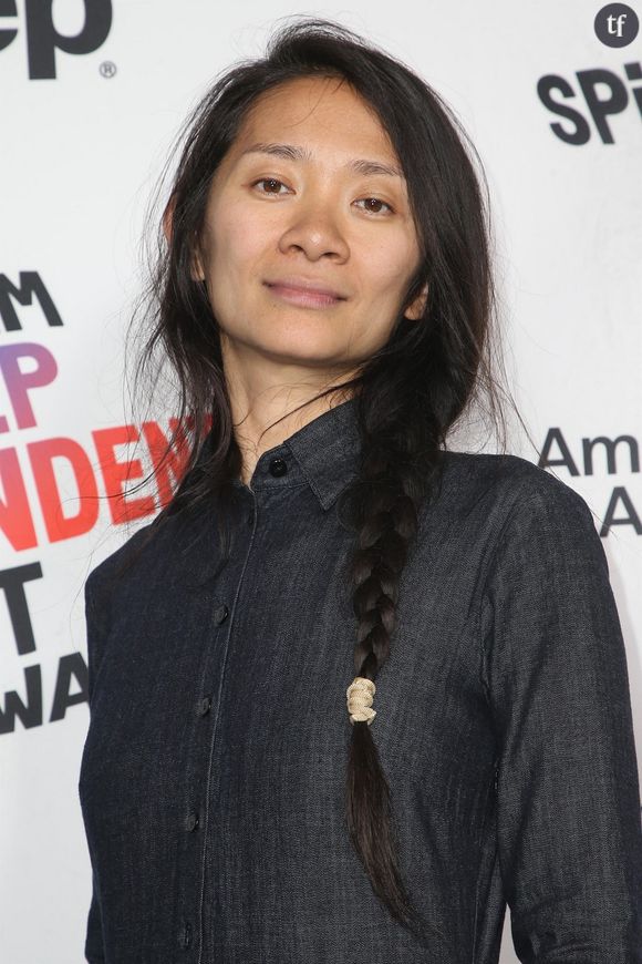 Chloe Zhao à la press room du 33ème Independent Spirit Awards à Santa Monica, le 3 février 2018.