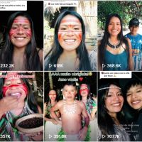 Cunhaporanga, la Tiktokeuse brésilienne qui valorise les traditions indigènes d'Amazonie