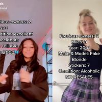 Sur TikTok, des femmes se comparent à des voitures d'occasion (et ça fait flipper)