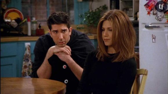 Ross et Rachel, dans "Friends"