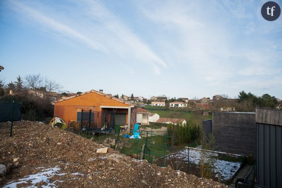 La maison en construction de Delphine Jubillar à Cagnac les Mines dans le Tarn