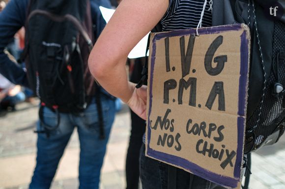 Manifestation pour le droit à l'avortement à Toulouse, septembre 2019.