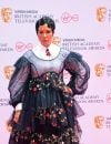 Golda Rosheuvel arrive pour les prix Virgin Media BAFTA TV à Londres le 6 juin 2021.