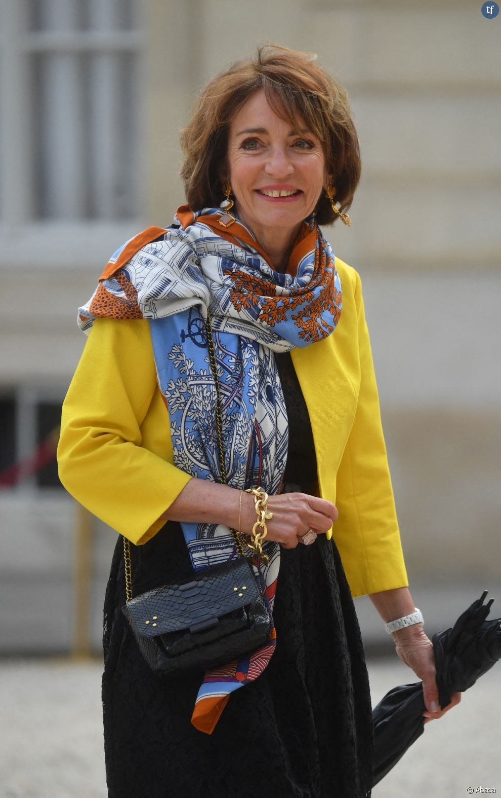 Marisol Touraine à la cérémonie d&#039;investiture d&#039;Emmanuel Macron au Palais de l&#039;Elysée le 7 mai 2022