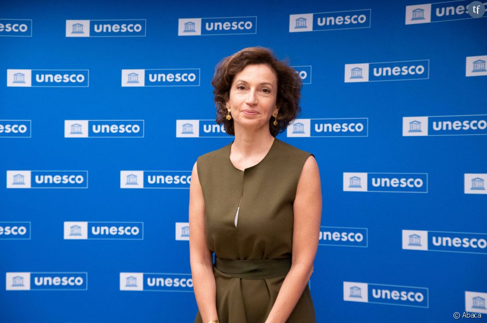  Audrey Azoulay au siège de l&#039;ONU le 9 novembre 2021 à Paris 