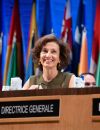  La Directrice générale de l'UNESCO Audrey Azoulay réélue le 9 novembre 2021 à Paris 