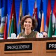  La Directrice générale de l'UNESCO Audrey Azoulay réélue le 9 novembre 2021 à Paris 