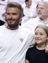 Harper et David Beckham à Miami, avril 2022.