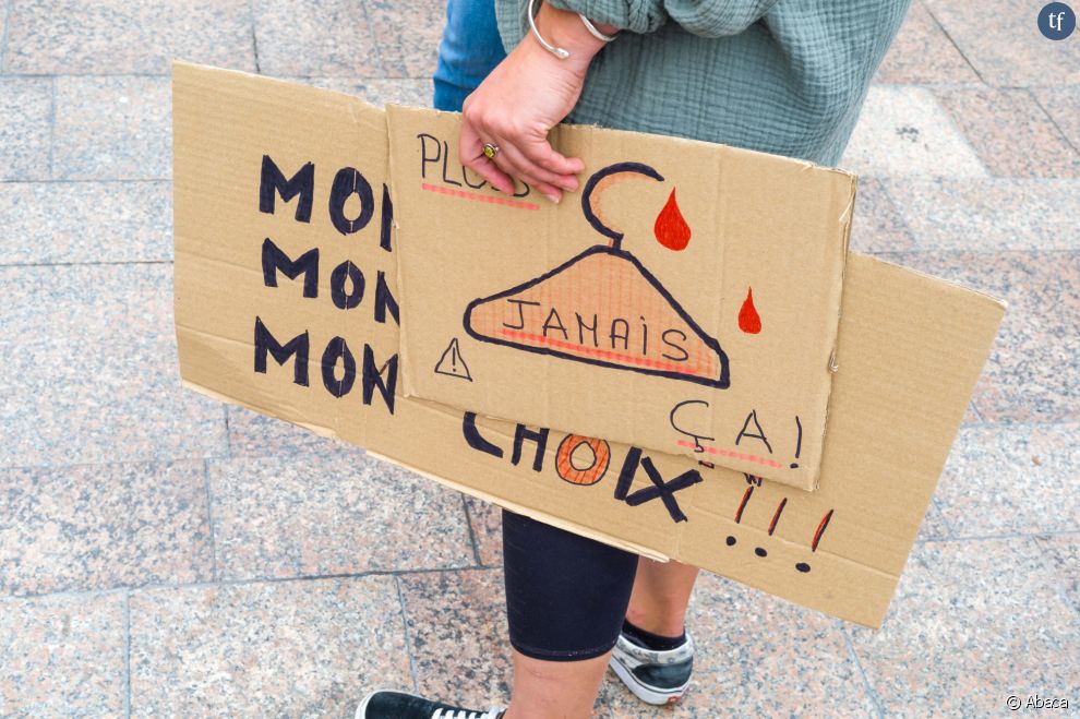 Des militantes pro-avortement à Toulouse, juin 2022