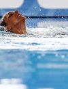 Linda Cerruti, athlète de natation artistique, lors des Championnats d'Europe de Rome
